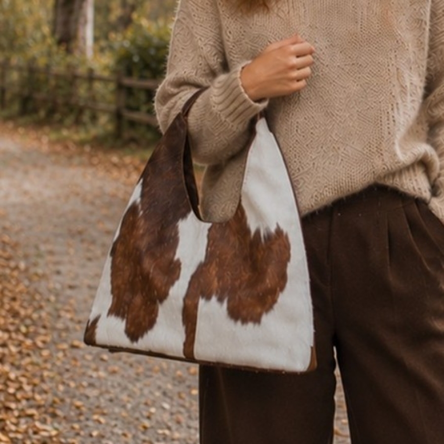 CLARA SHERPA BROWN WHITE